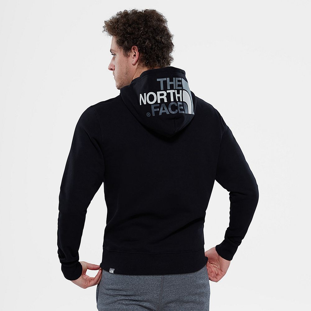 The North Face Hoodie Mens Australia - The North Face Seasonal Drew Peak Black (GQD-890274)